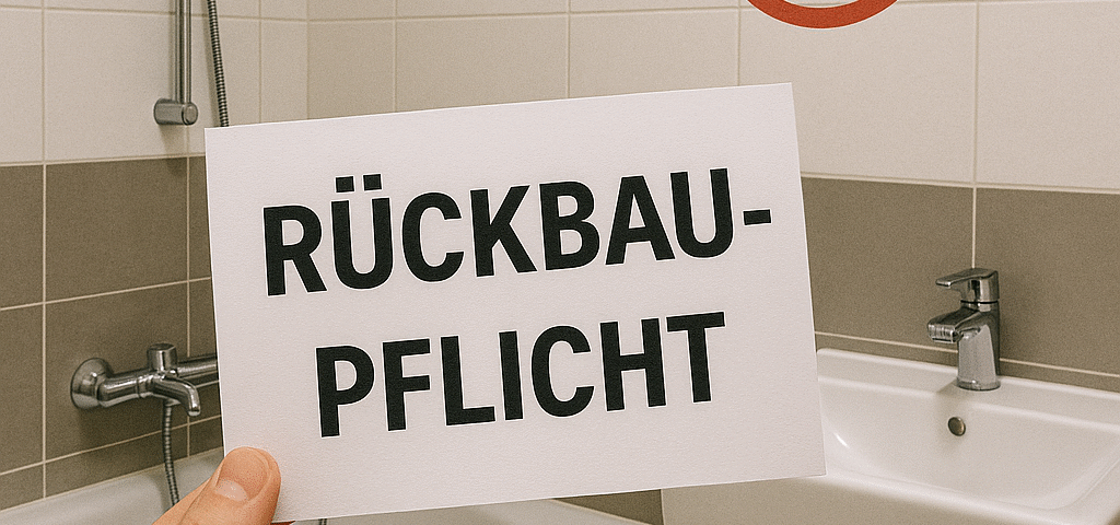Badumbau führt zu Rückbaupflicht wegen Lärmbelästigung