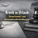 Krank im Urlaub: Wann der Krankenschein seinen Beweiswert verliert
