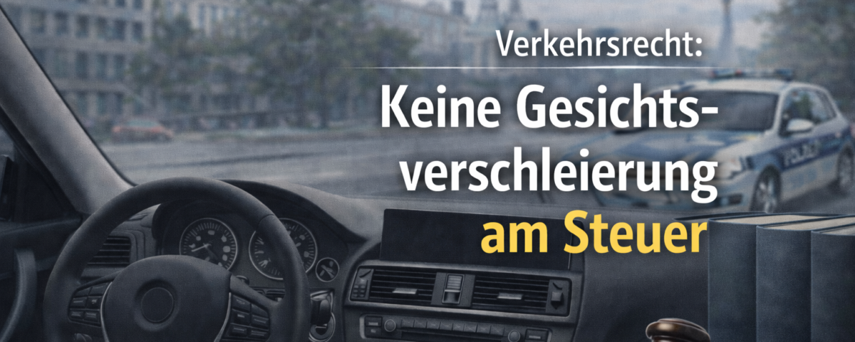 Kein Niqab am Steuer – so das OVG Berlin- Brandenburg